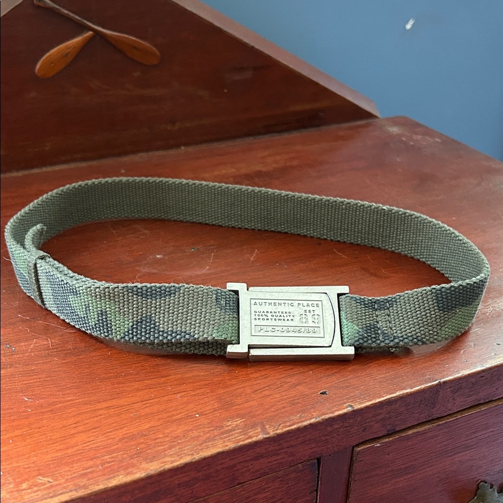 The Children's Place Green Camouflage Belt